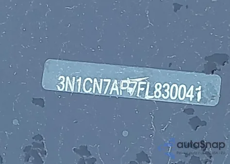 2015 Nissan Versa 1.6 S from USA, damaged, VIN 3N1CN7AP7FL830041